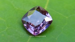 Ceylon natural purple sapphire Cushion shape stone from Danu Group