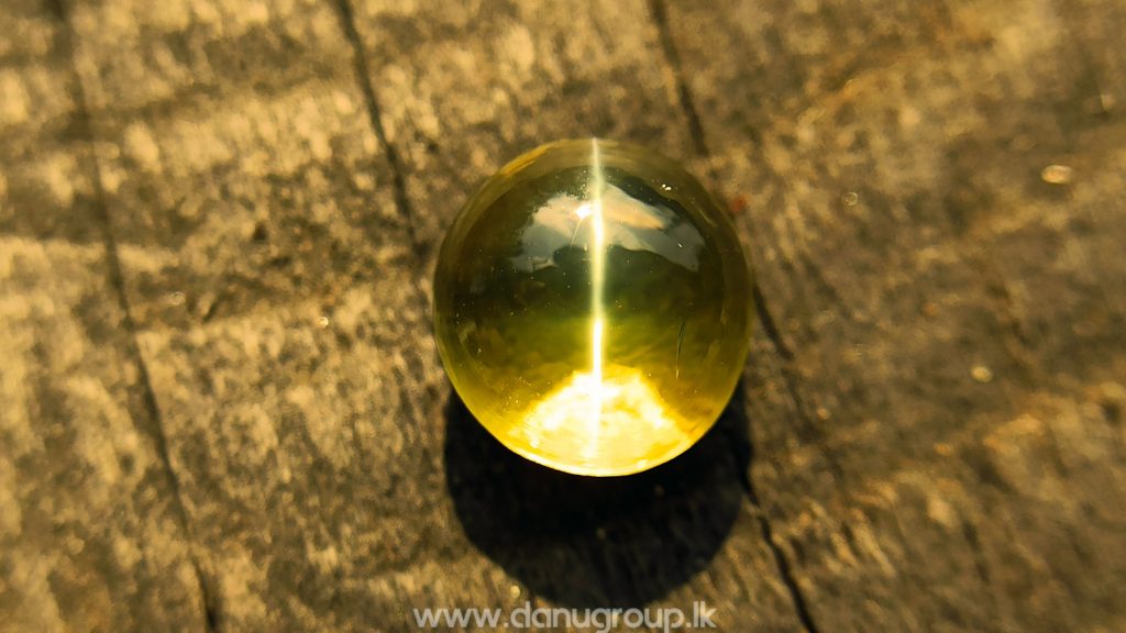 Ceylon Natural High Quality Chrysoberyl Cats Eye from Danu Group