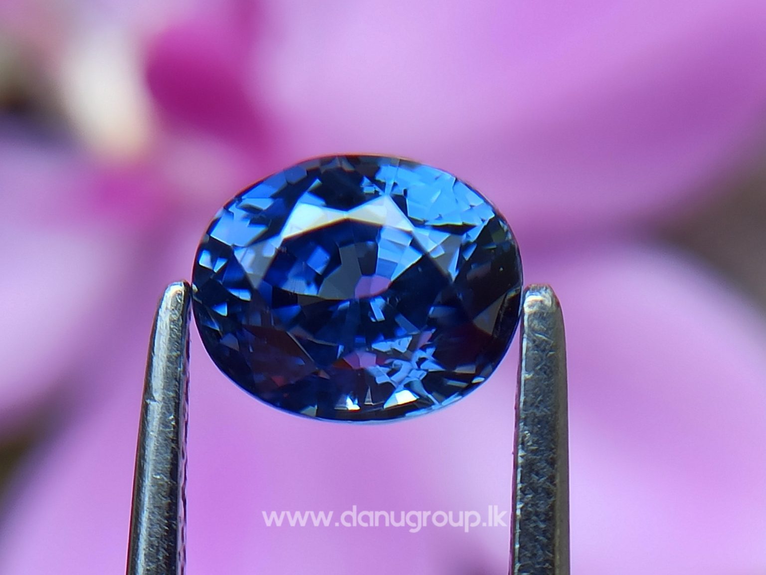 Ceylon Natural Vivid Blue Sapphire High Quality Blue Sapphire - danugroup.lk