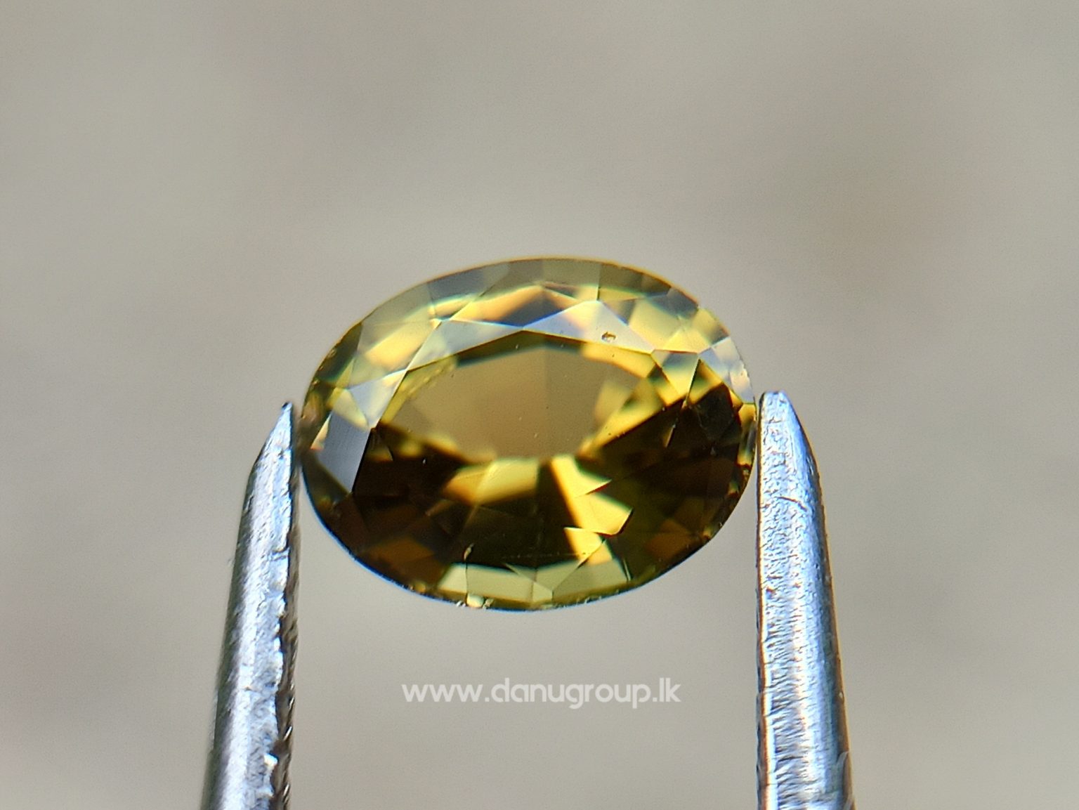 Natural Sinhalite Rare Gemstone from Ceylon Sri Lanka from Danu Group Gemstones Collections