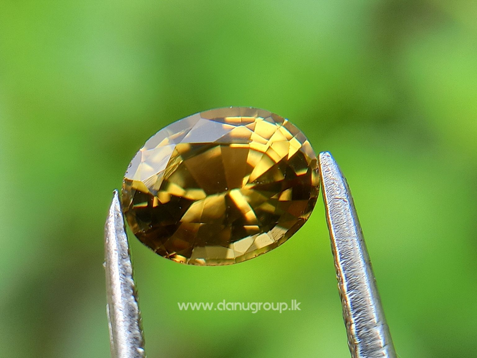 Natural Sinhalite Rare Gemstone from Ceylon Sri Lanka from Danu Group Gemstones Collections