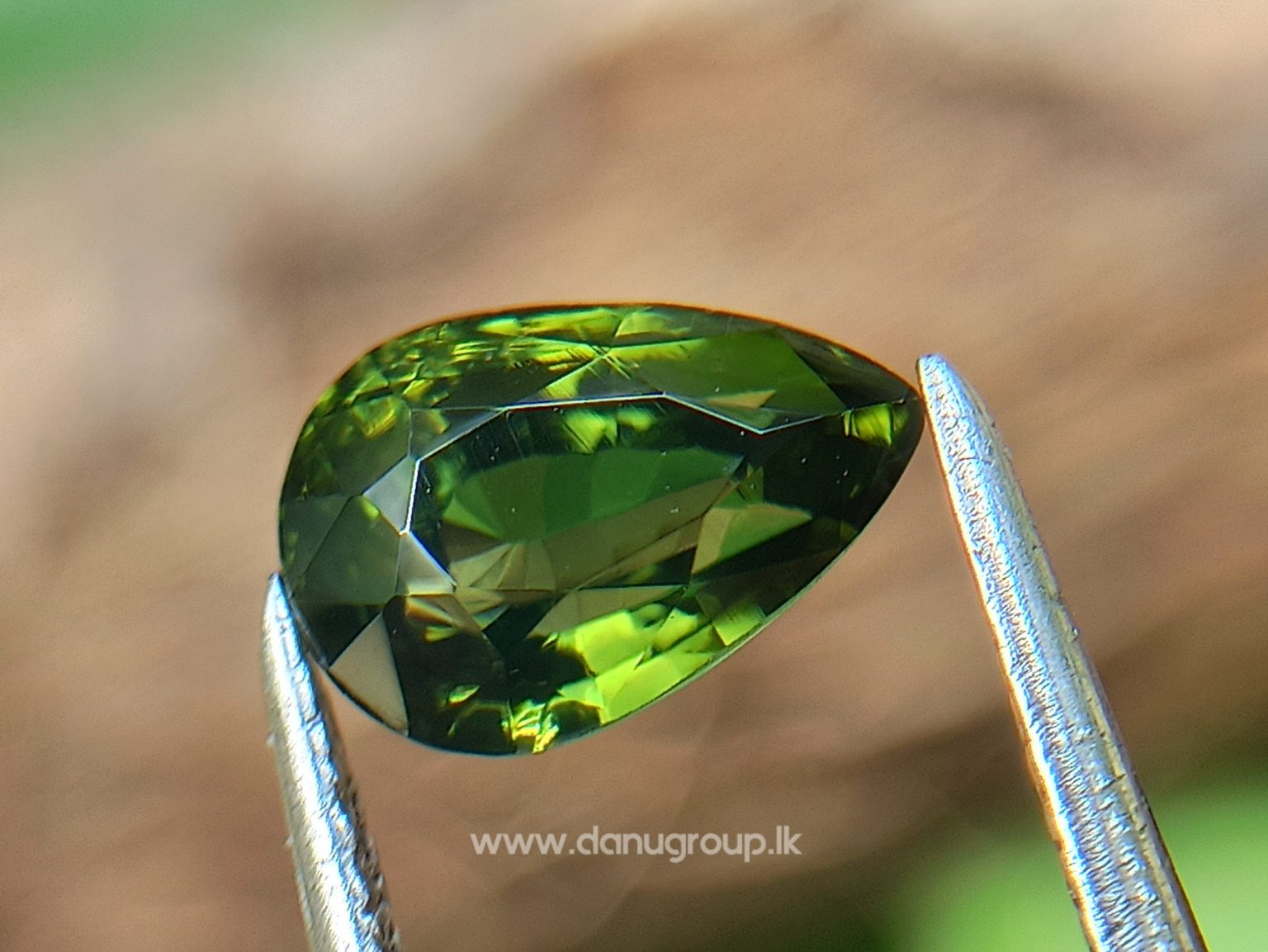 Green Zircon from Sri Lanka Beccarite Green Danu Group Gemstones