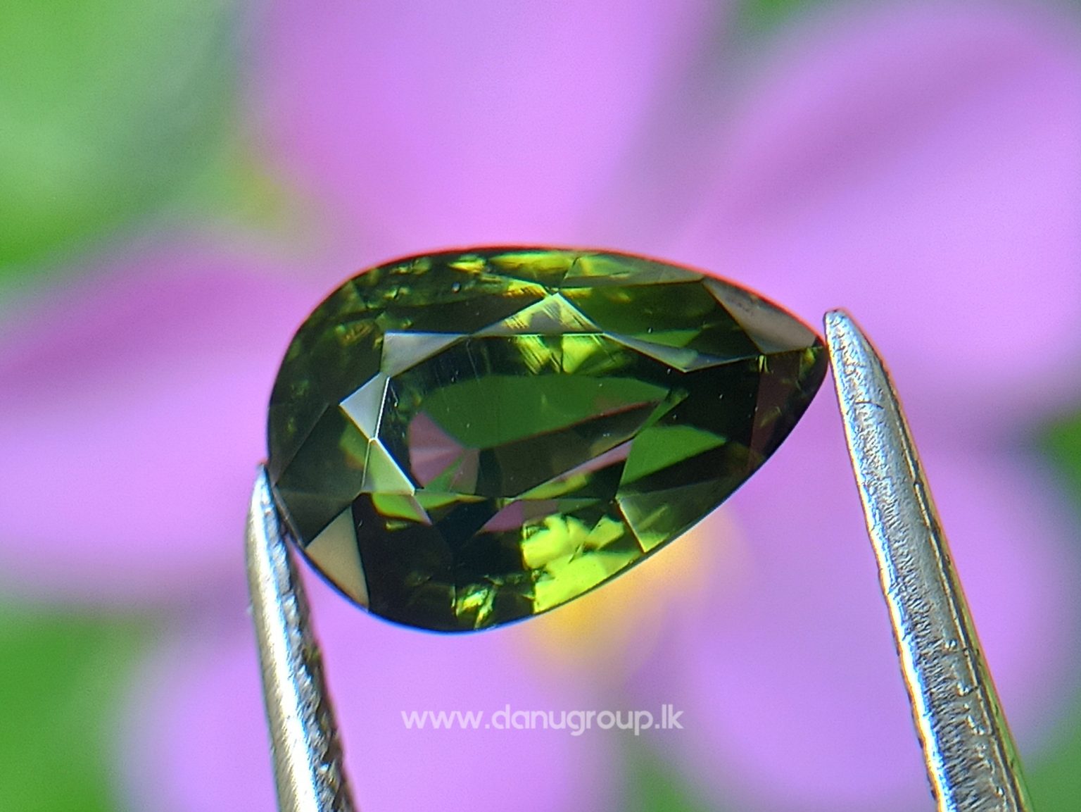 Green Zircon from Sri Lanka Beccarite Green Danu Group Gemstones