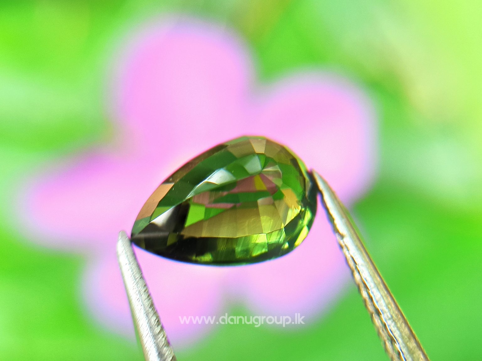 Green Zircon from Sri Lanka Beccarite Green Danu Group Gemstones