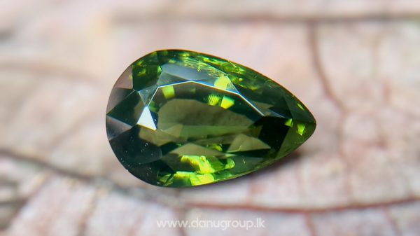 Green Zircon from Sri Lanka Beccarite Green Danu Group Gemstones