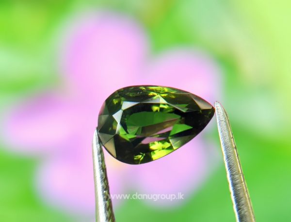 Green Zircon from Sri Lanka Beccarite Green Danu Group Gemstones