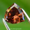 Ceylon Natural chocolate brown Zircon Unique brown gem for fine jewelry Danu Group Gemstones Collections