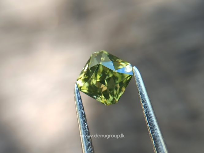 Natural Mint Green Zircon From Sri Lanka - Danu Group