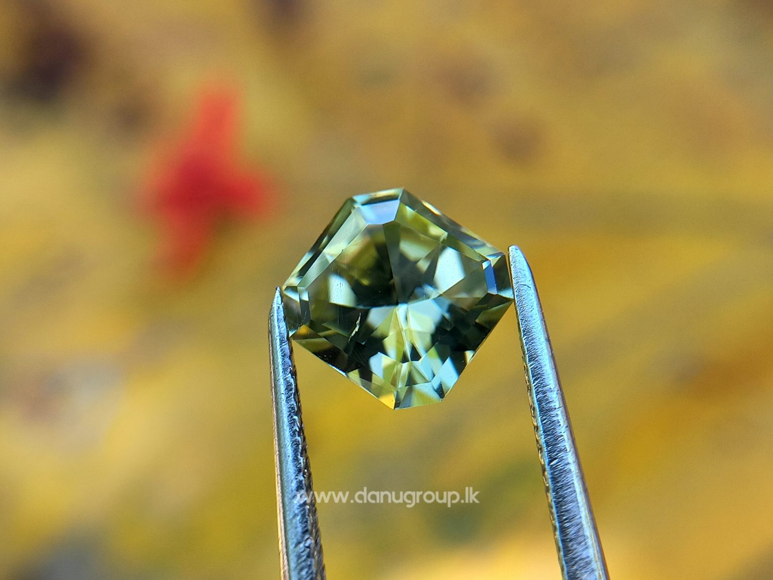 Natural Mint Green Zircon with amazing luster danu group gem's