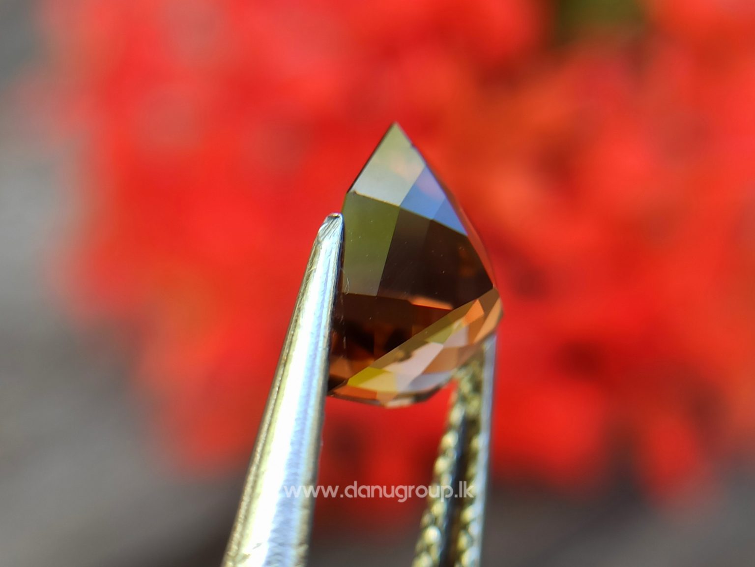 Ceylon Natural chocolate brown Zircon Unique brown gem for fine jewelry Danu Group Gemstones Collections
