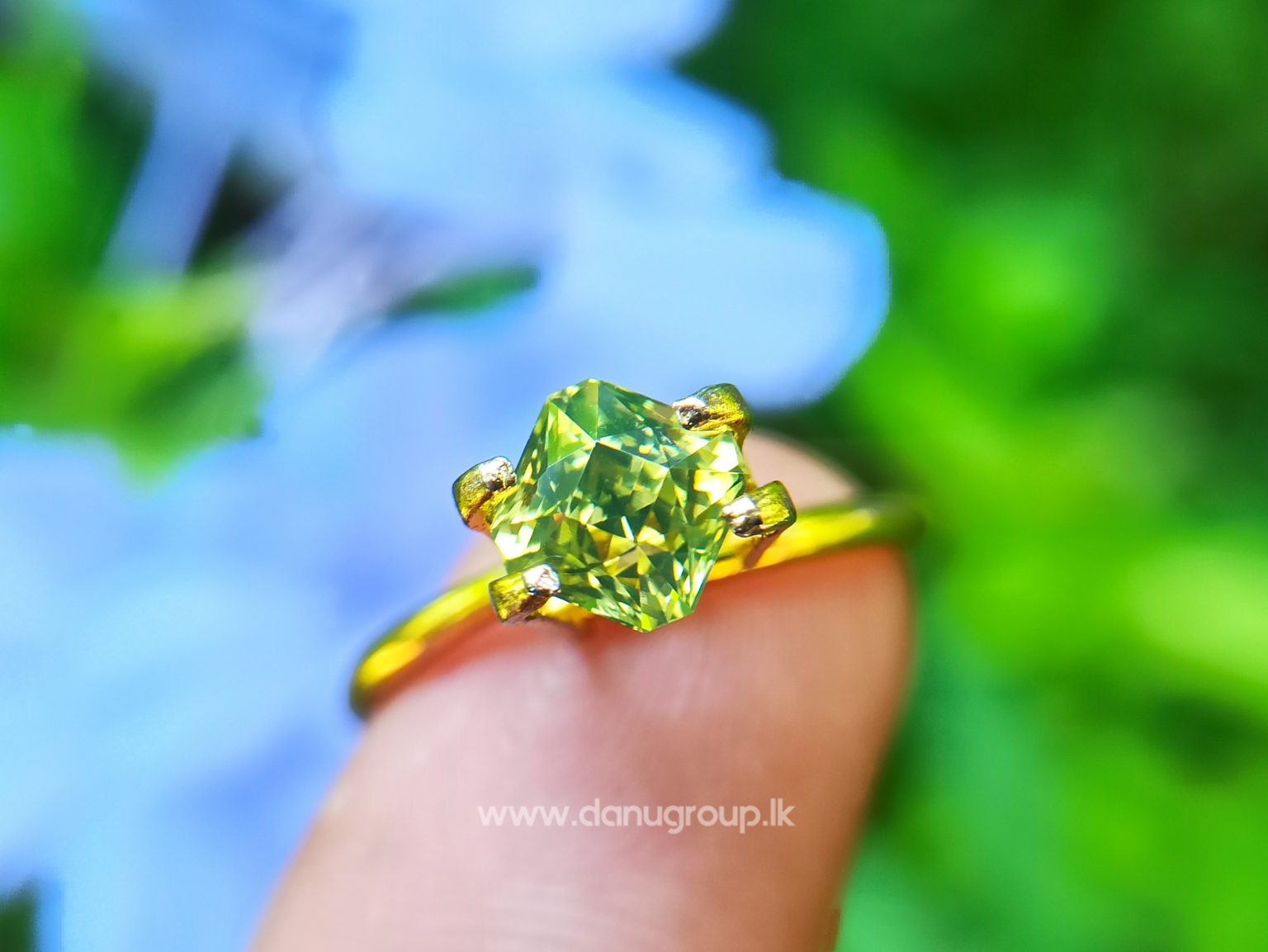 Natural Mint Green Zircon From Sri Lanka - Danu Group Gemstones