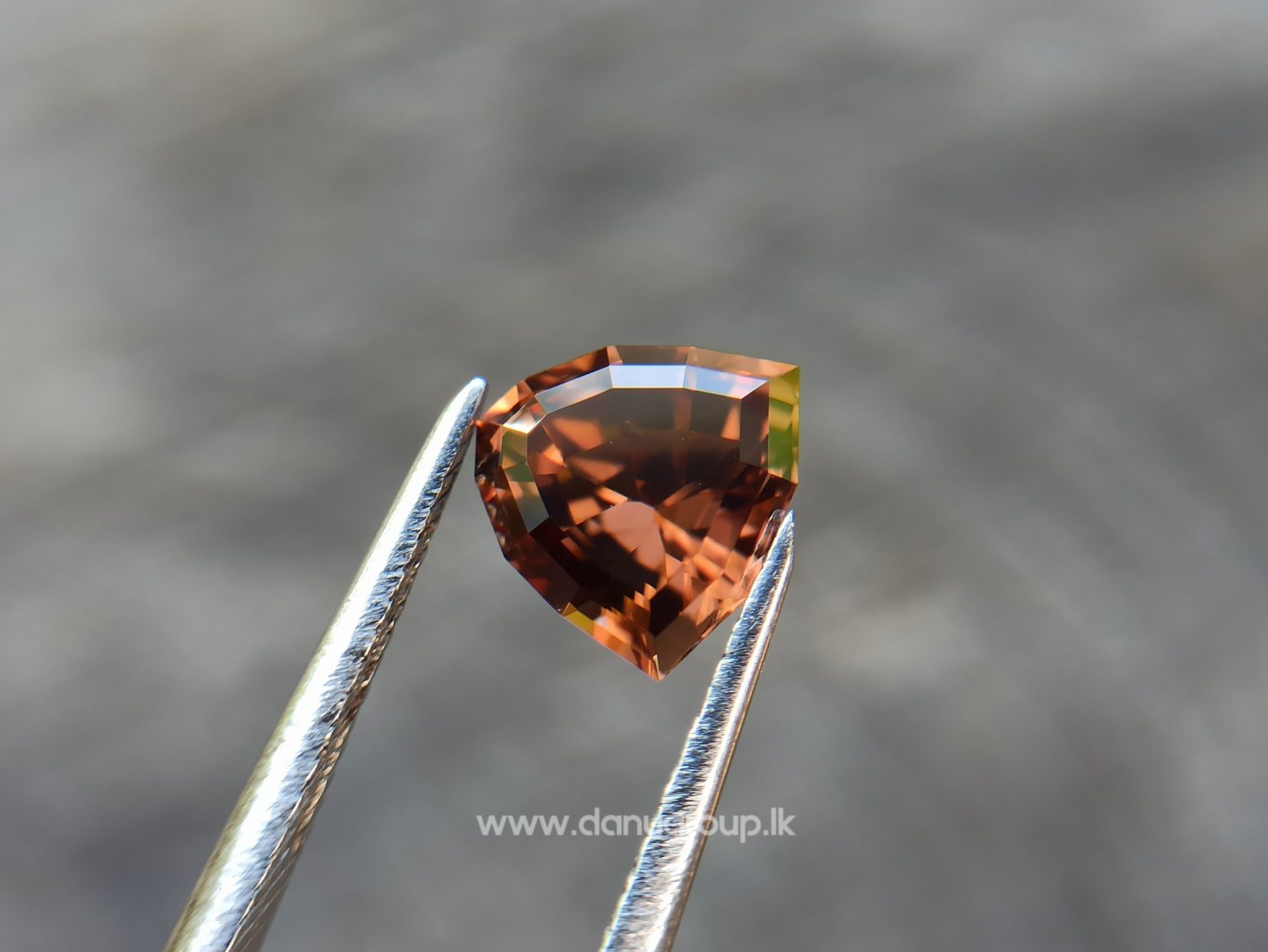 Ceylon Natural chocolate brown Zircon Unique brown gem for fine jewelry Danu Group Gemstones Collections