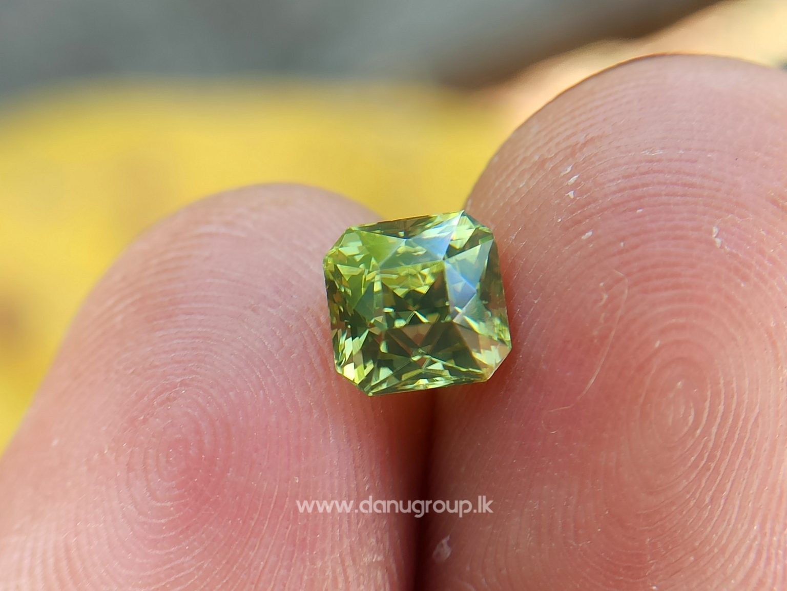Natural Mint Green Zircon From Sri Lanka - Danu Group Gemstones