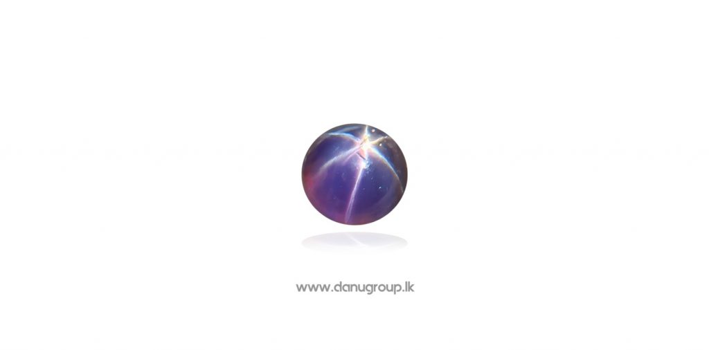 Natural Purple Star Sapphire from Sri Lanka with Colour shifting effect from purple to pink - Danu Group Gemstones Collections