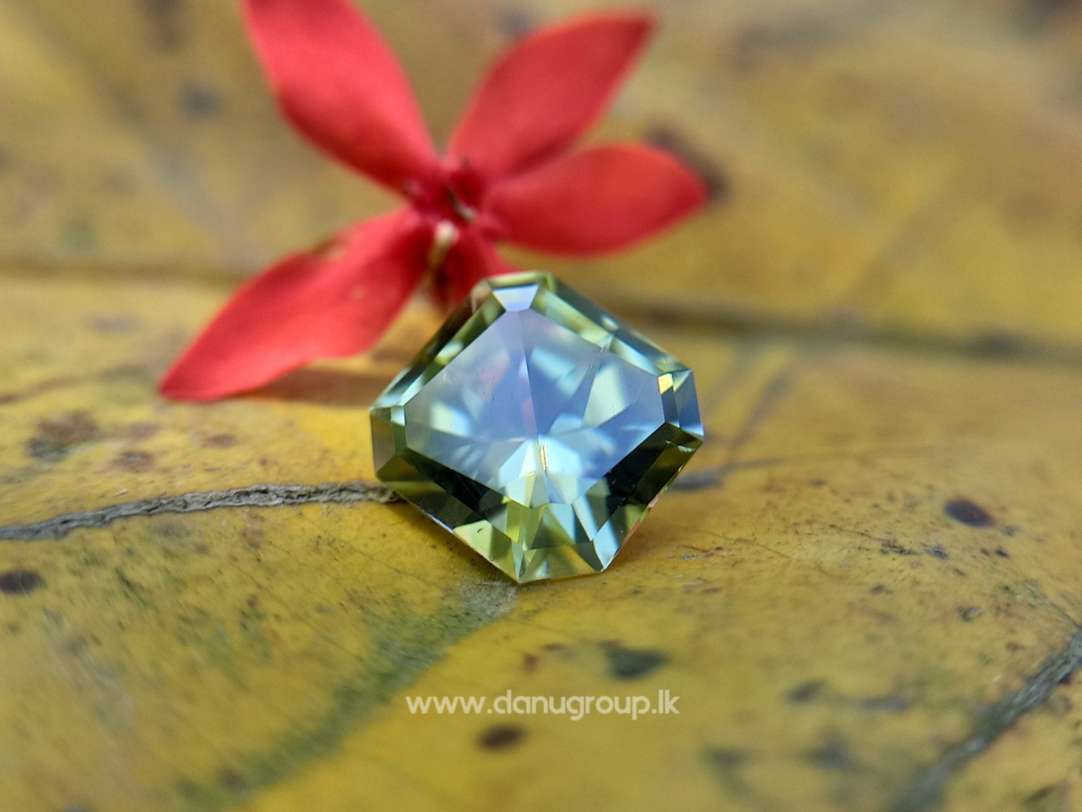 Natural Mint Green Zircon with amazing luster danu group gem's