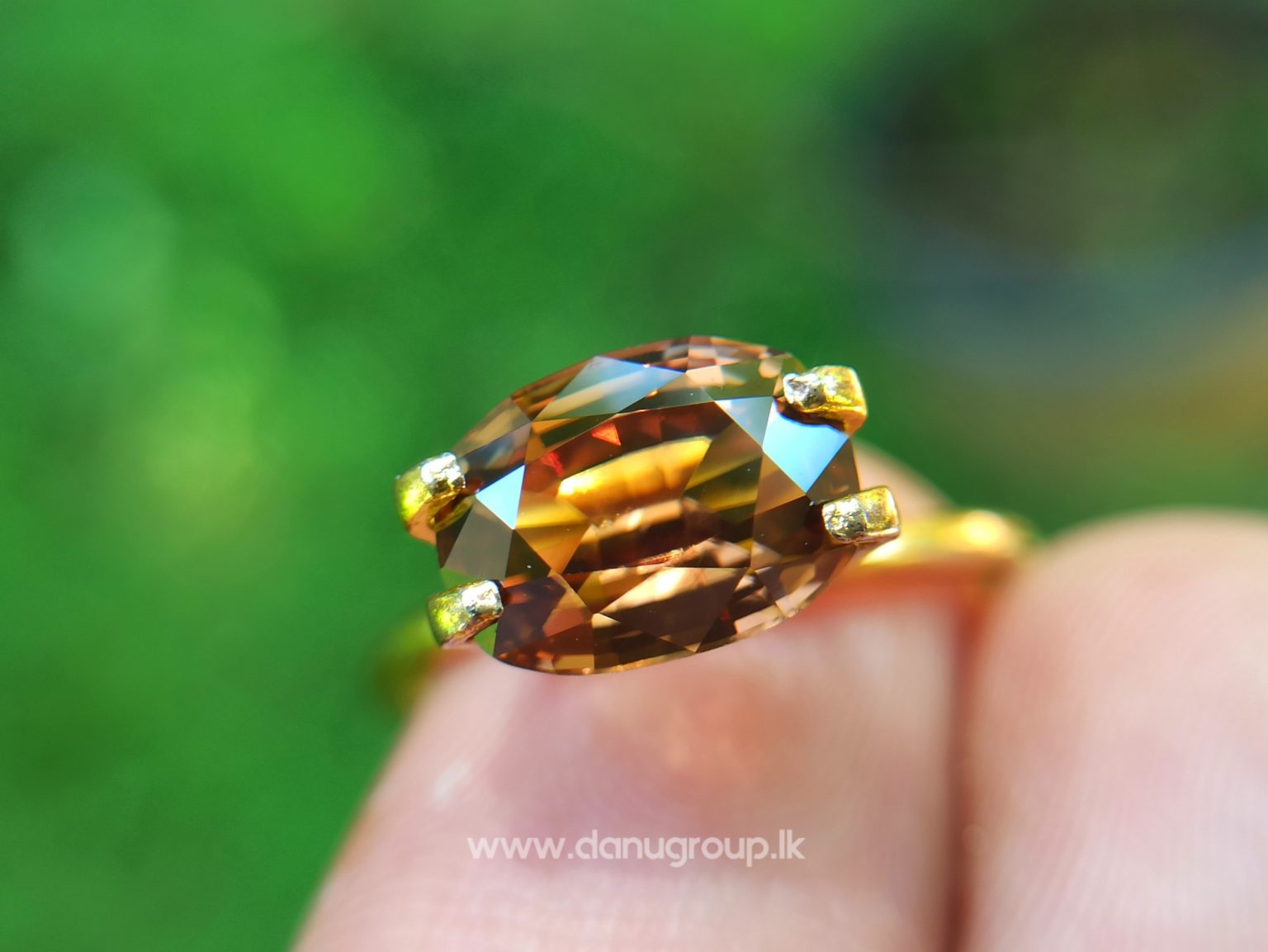 Ceylon Natural Chocolate Brown Zircon From Danu Group Collection Ceylon Sri Lanka