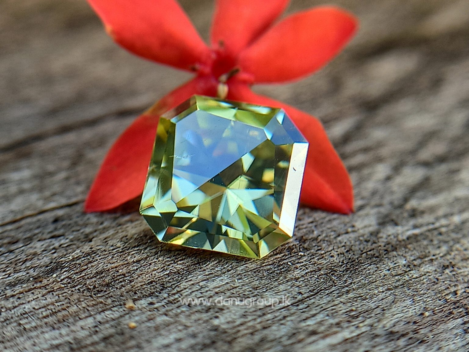 Natural Mint Green Zircon with amazing luster danu group gem's