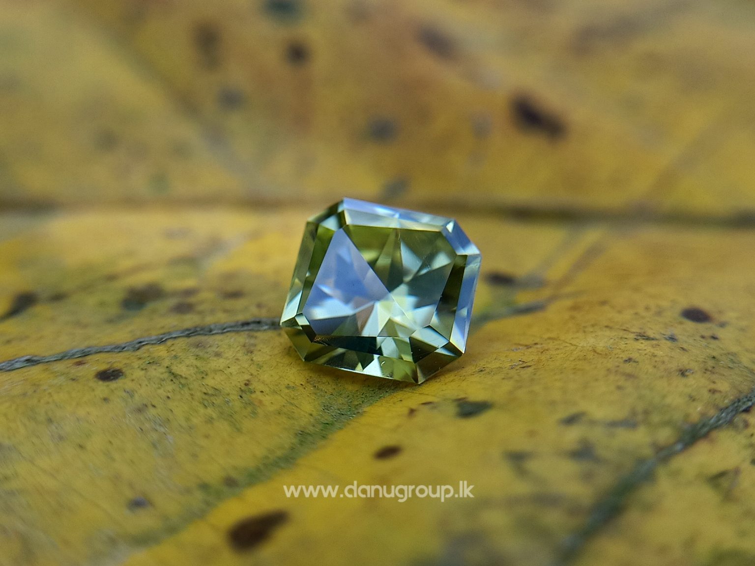 Natural Mint Green Zircon with amazing luster danu group gem's