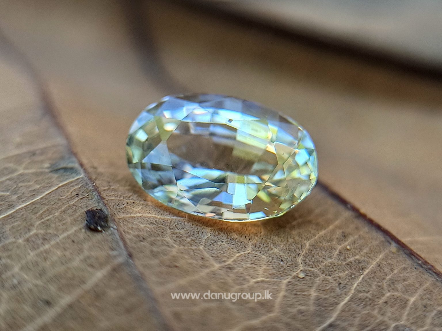 Ceylon Natural Bi Color Sapphire Wedding Stone from Danu Group