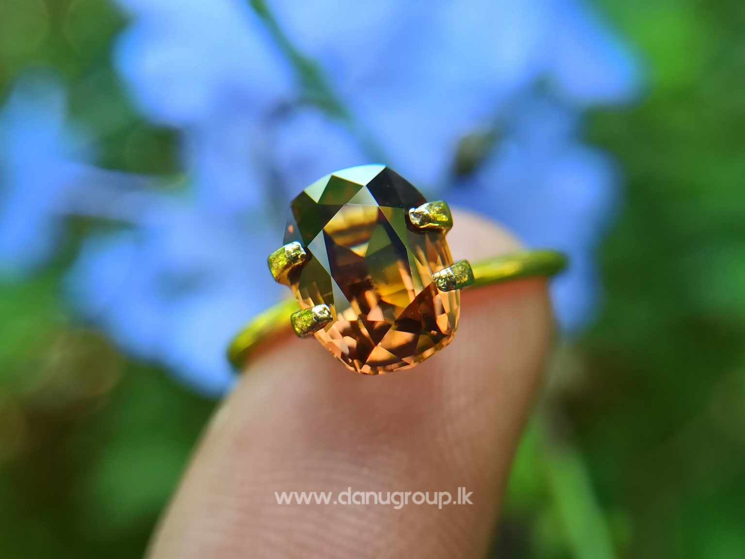 Ceylon Natural Chocolate Brown Zircon From Danu Group Collection Ceylon Sri Lanka