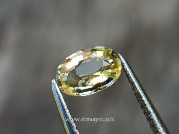 Ceylon Natural Yellow Sapphire Jupiter Gemstone from Danu Group Astrological gem