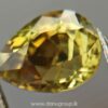 Ceylon Natural Greenish-yellow Chrysoberyl - helleborus flower color from Danu Group
