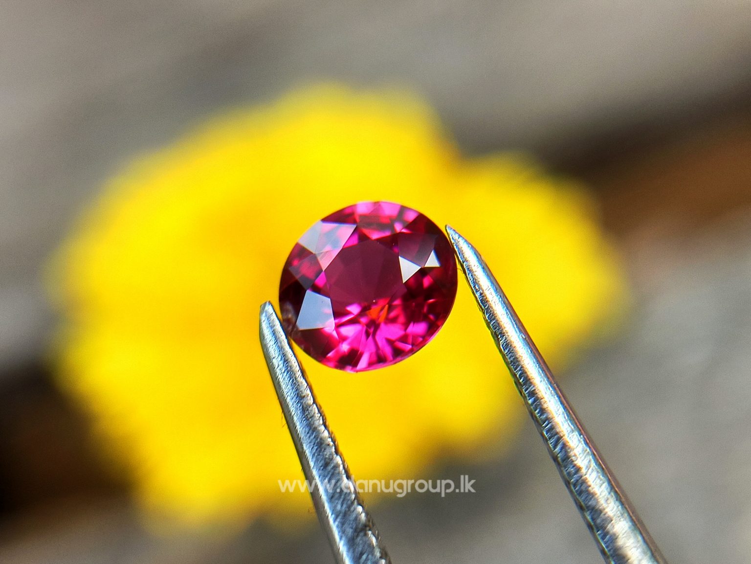 Vietnamese Vivid Pink Spinel from Danu Group Gemstones - luc yen vietnam