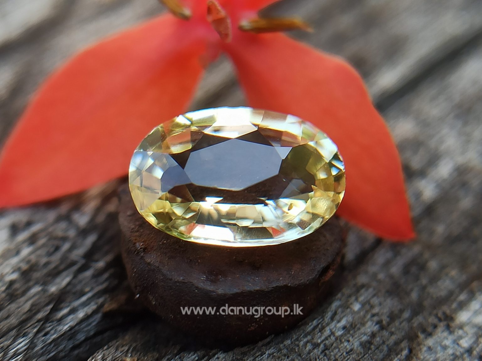 Ceylon Natural Yellow Sapphire Jupiter Gemstone from Danu Group Astrological gem