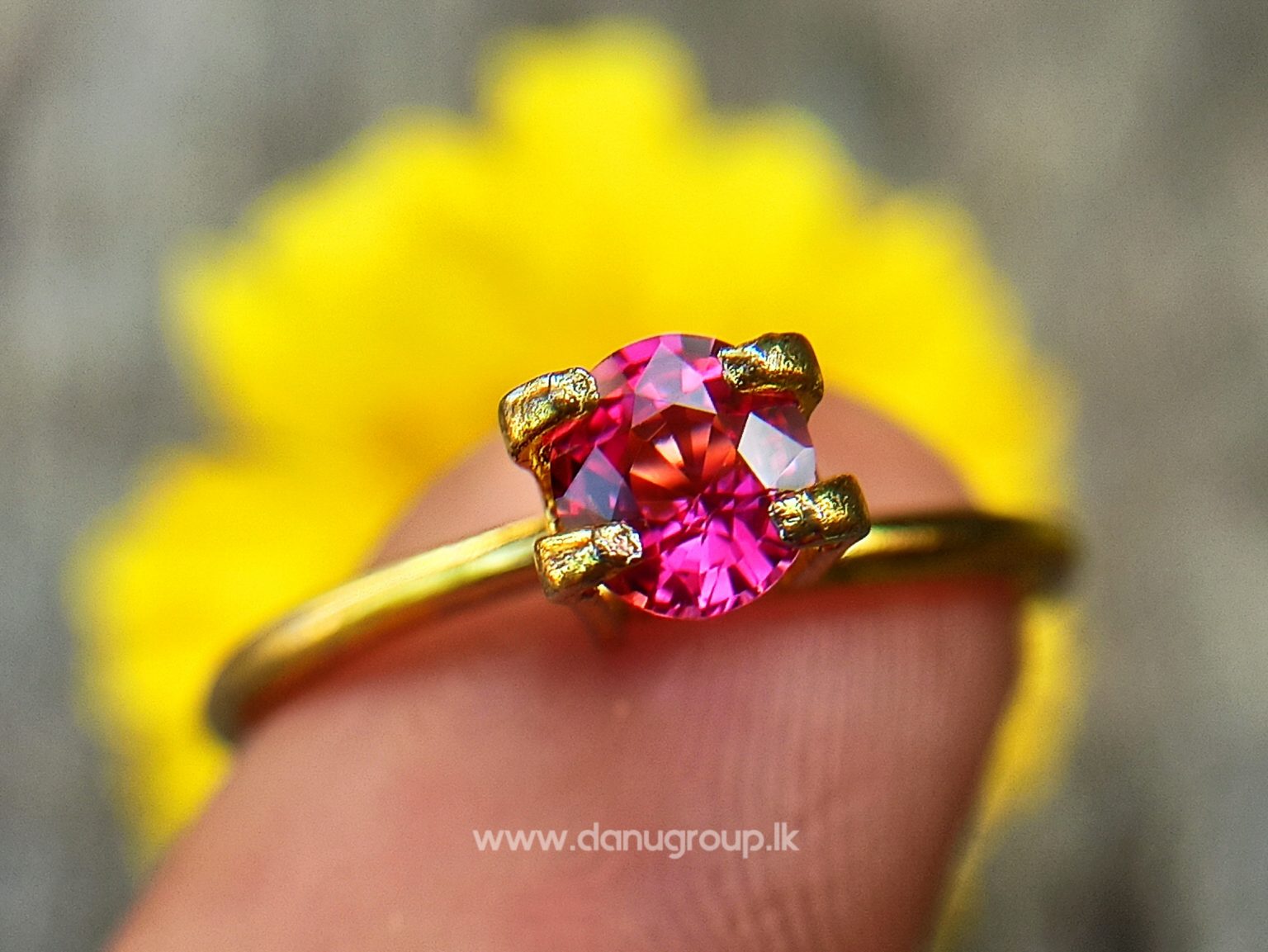 Vietnamese Vivid Pink Spinel from Danu Group Gemstones - luc yen vietnam