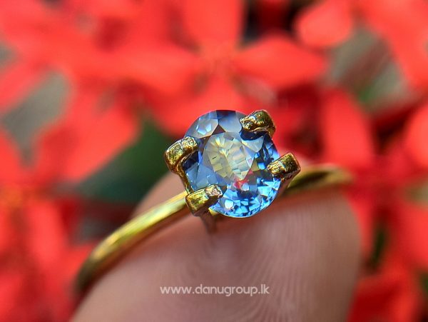 Ceylon Natural Blue Sapphire engagement ring stone from Danu Group Gemstones Collections Ceylon Sapphire