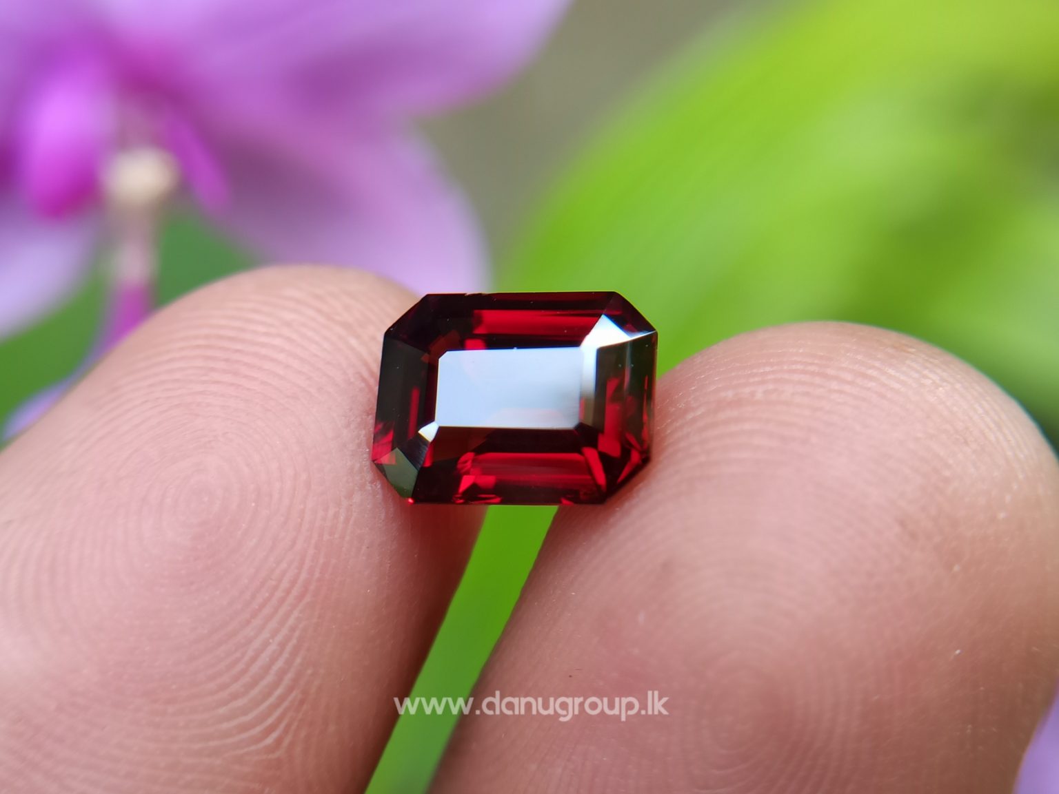 Ceylon Natural Pyrop Almandite Garnet from Danu Group