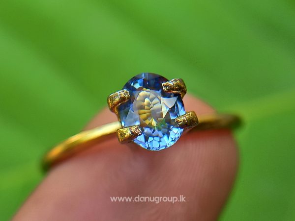Ceylon Natural Blue Sapphire engagement ring stone from Danu Group Gemstones Collections Ceylon Sapphire