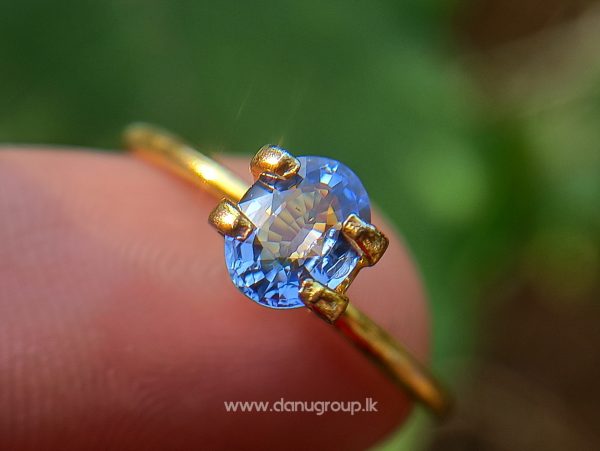 Ceylon Natural Blue Sapphire engagement ring stone from Danu Group Gemstones Collections Ceylon Sapphire