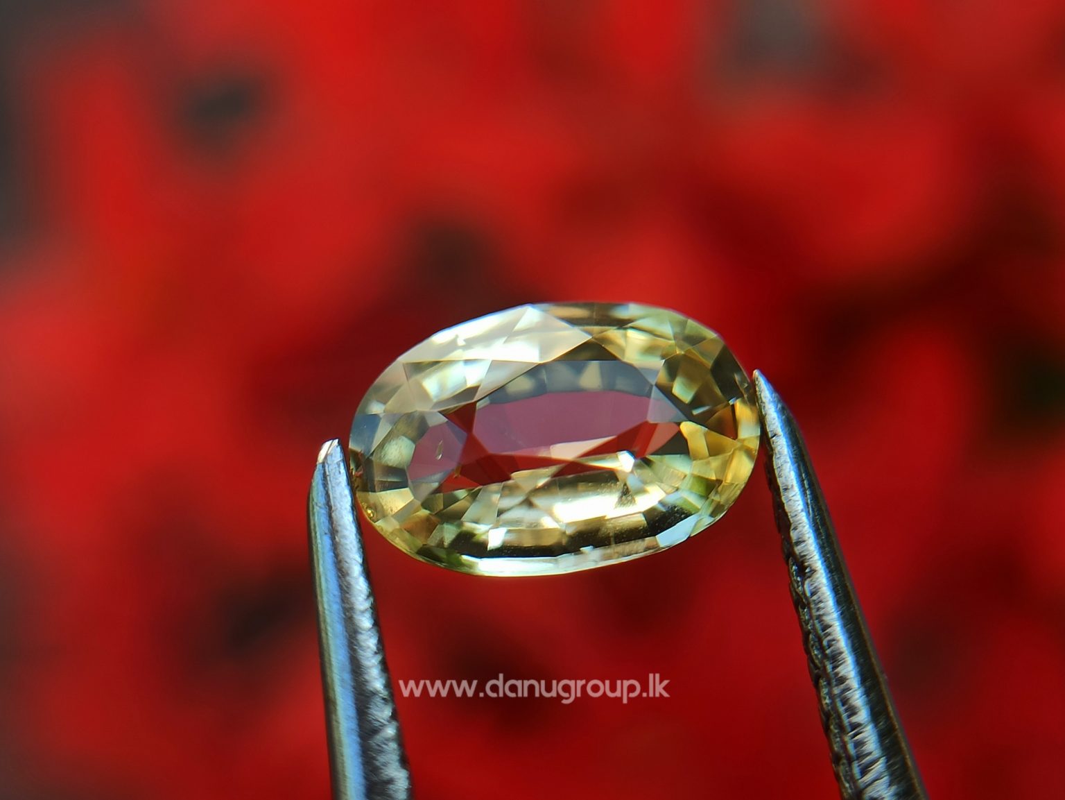 Ceylon Natural Yellow Sapphire Jupiter Gemstone from Danu Group Astrological gem