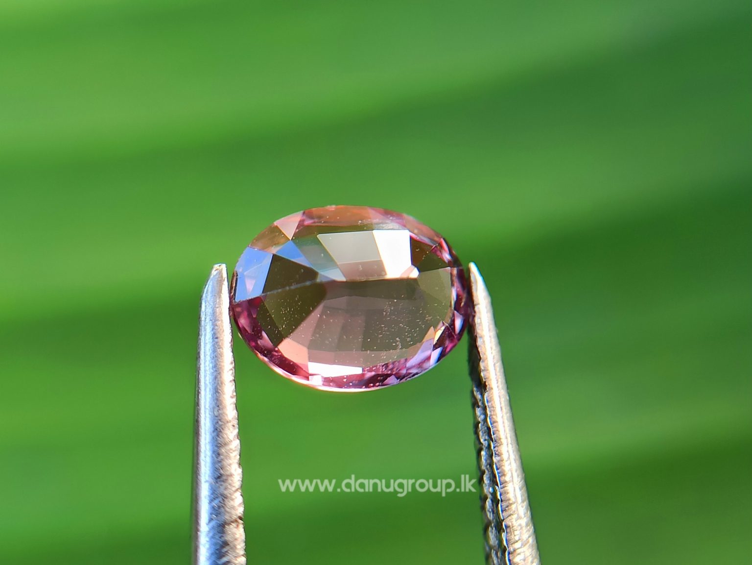 Natural Purplish Pink Sapphire Unheated Oval shape Stone from Danu Group