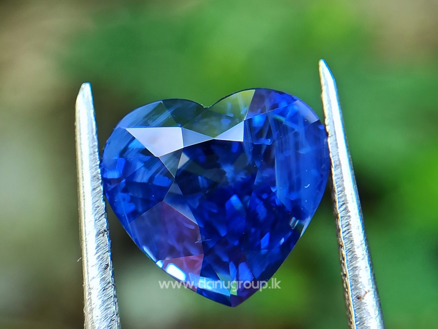 Ceylon Sapphire Heart from Danu Group