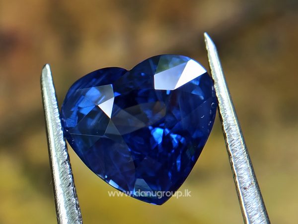 Ceylon Sapphire Heart from Danu Group