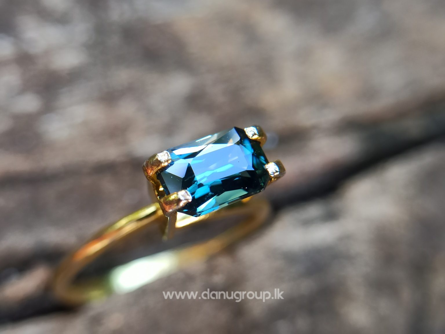 Natural Blue Green Sapphire - Teal Sapphire from Danu Group