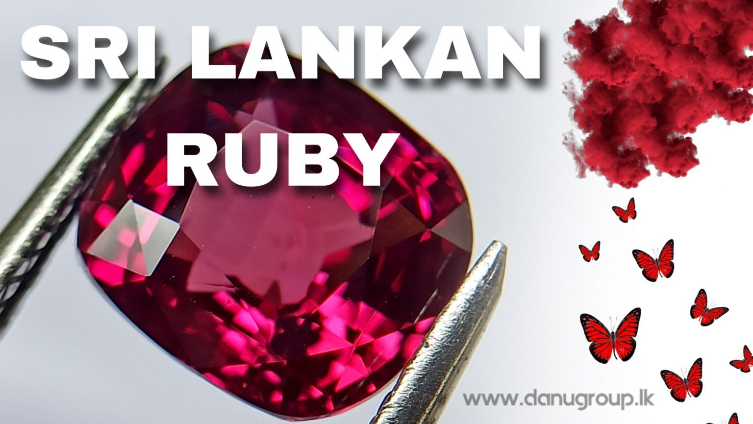 Sri Lankan Ruby High Quality ceylon ruby from Danu Group Gemstones Collections