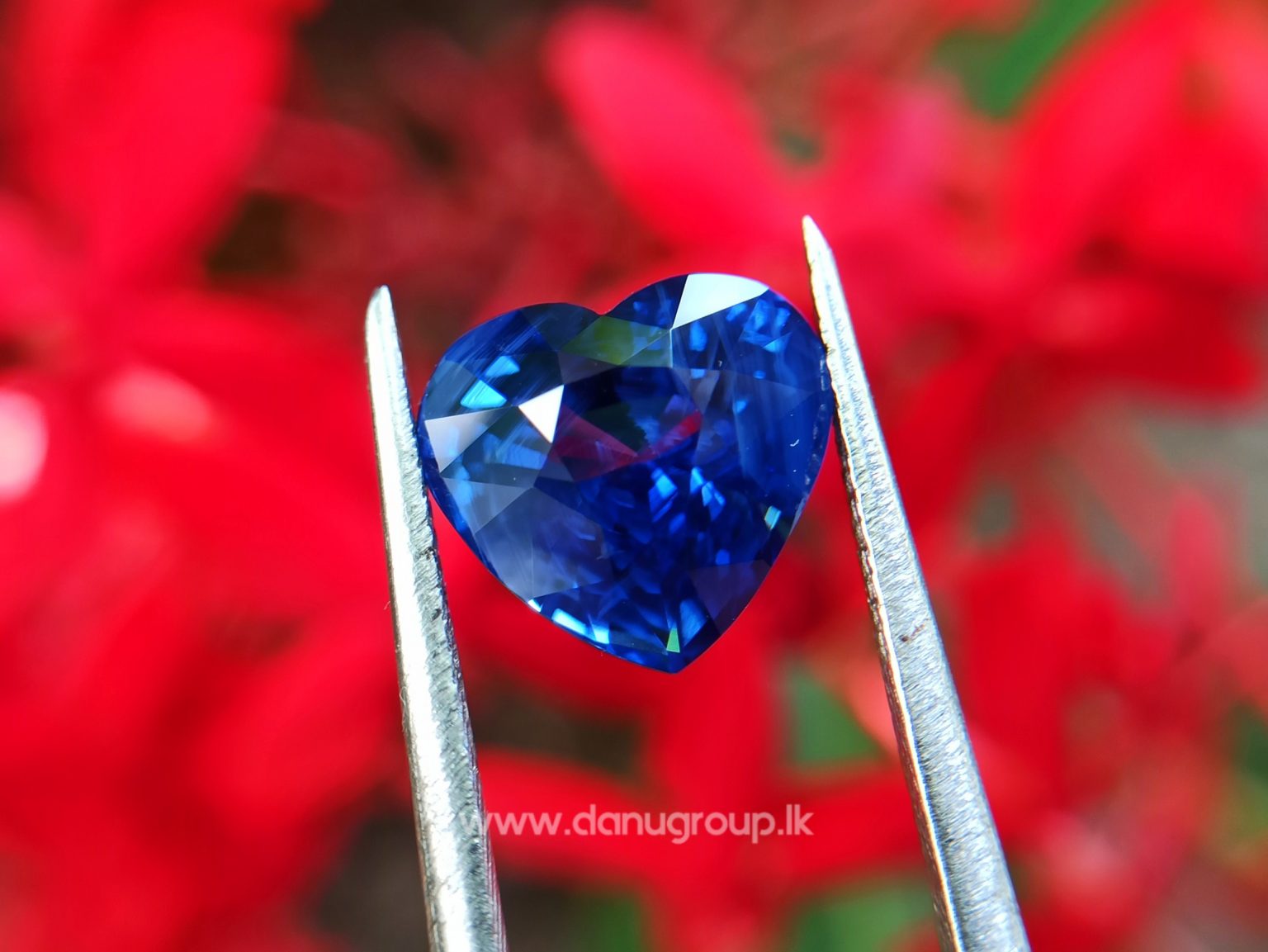 Ceylon Sapphire Heart from Danu Group