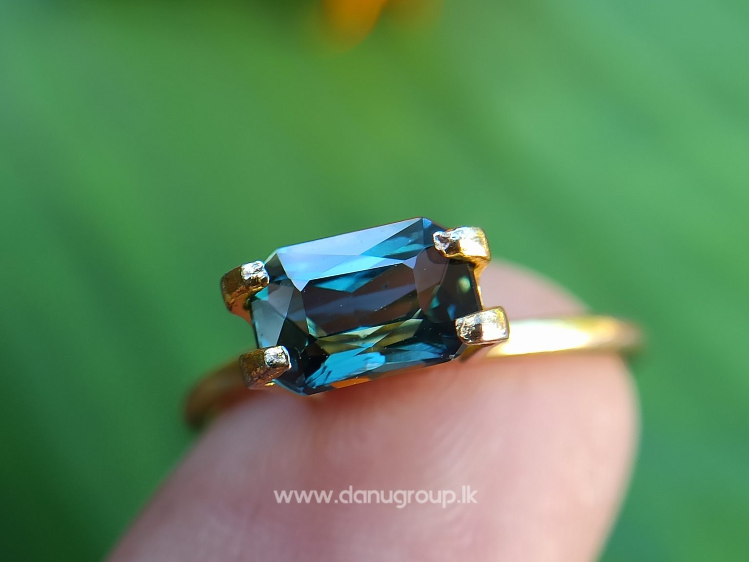 Natural Blue Green Sapphire - Teal Sapphire from Danu Group