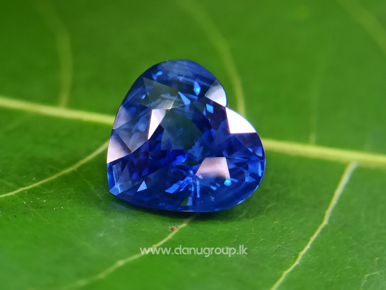 Ceylon Sapphire Heart from Danu Group