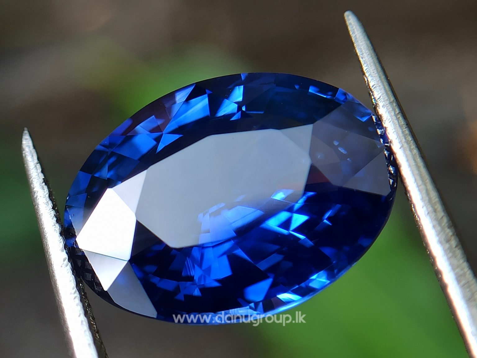 High Quality Ceylon Royal Blue Sapphire Big Oval stone from Danu Group