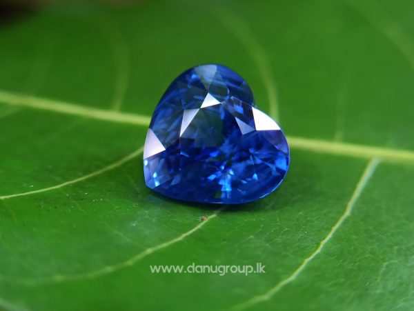 Ceylon Sapphire Heart from Danu Group