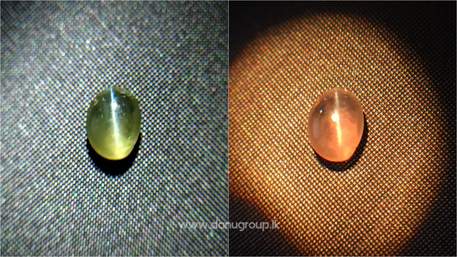 Alexander Cats eye - Sri Lankan alex cats eye from Danu Group Gemstones Collections