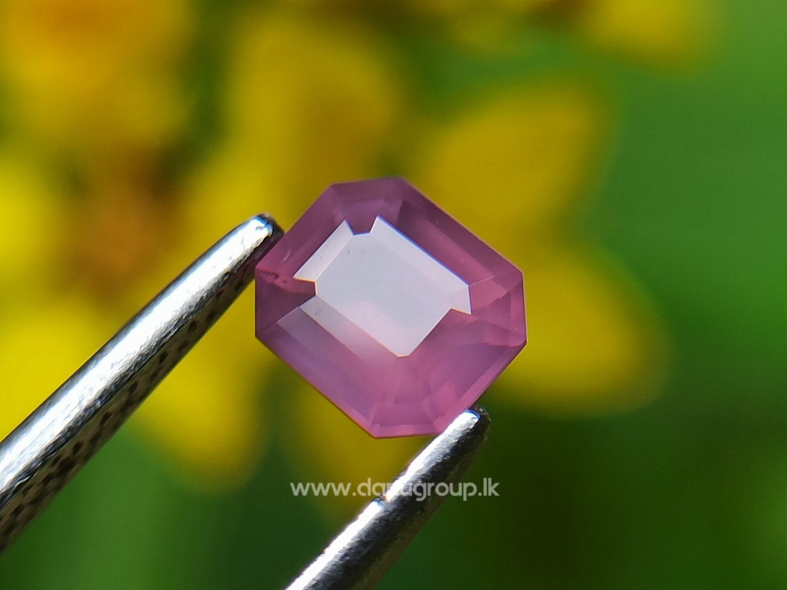 Natural Pink spinel from Danu Group Sri lankan unique orangy pink color spinel Danu Grouo Gemstones Collections
