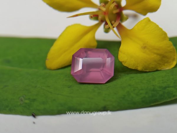 Natural Pink spinel from Danu Group Sri lankan unique orangy pink color spinel Danu Grouo Gemstones Collections