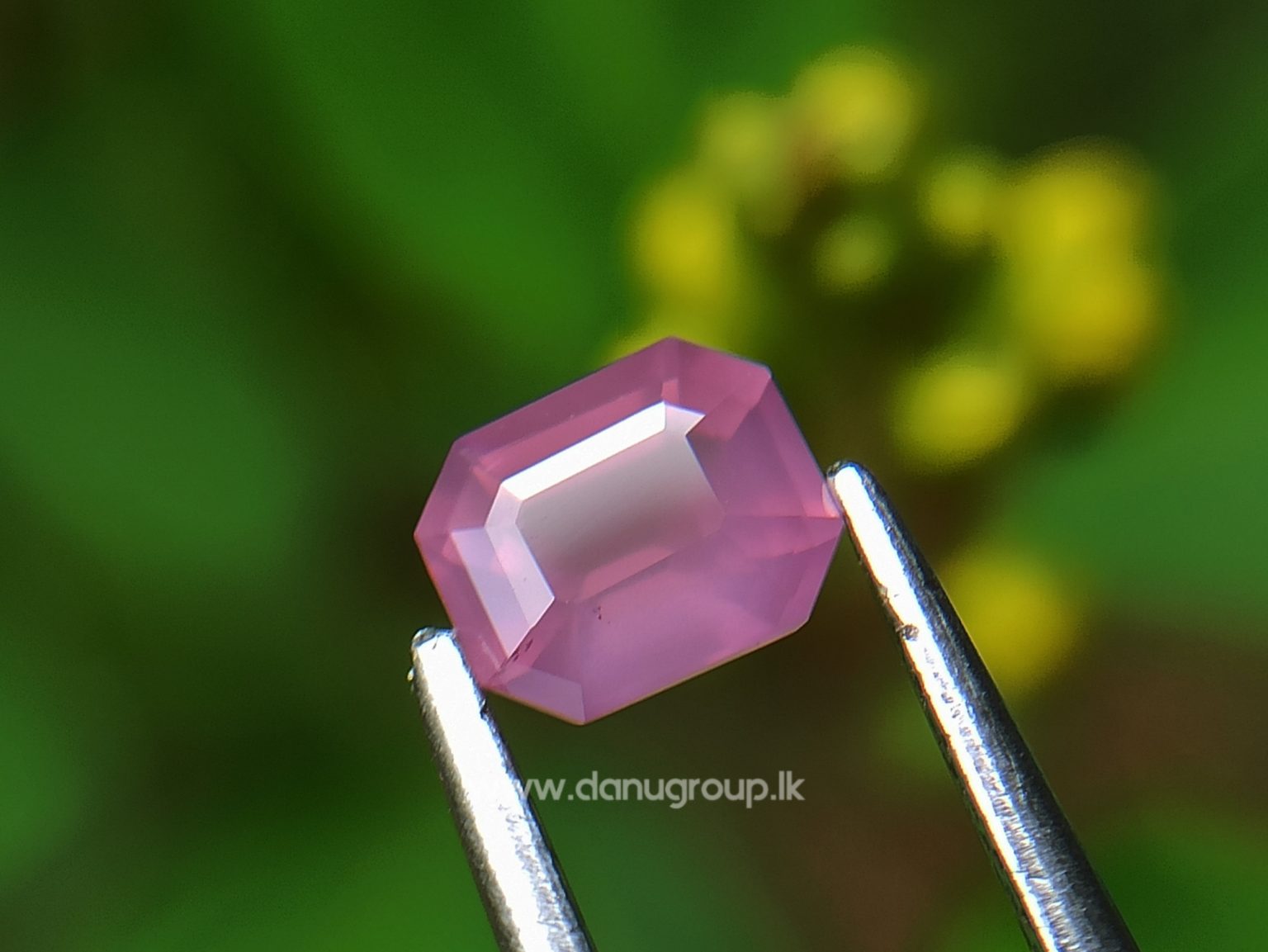 Natural Pink spinel from Danu Group Sri lankan unique orangy pink color spinel Danu Grouo Gemstones Collections