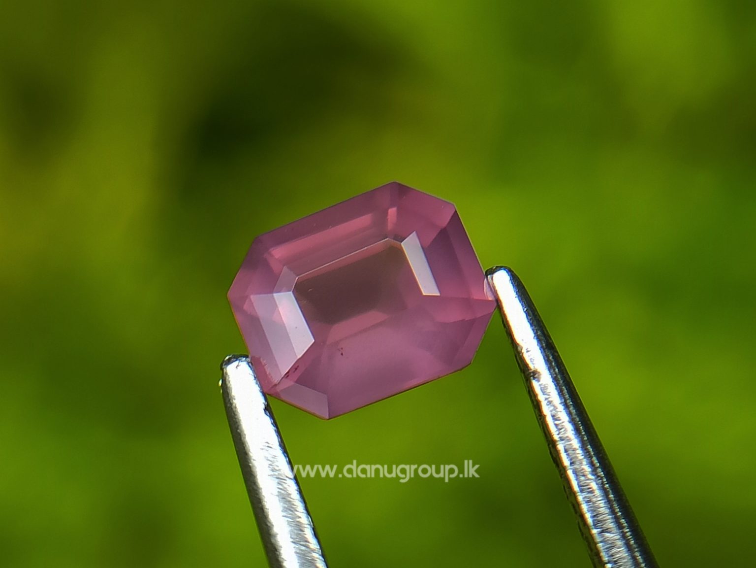 Natural Pink spinel from Danu Group Sri lankan unique orangy pink color spinel Danu Grouo Gemstones Collections