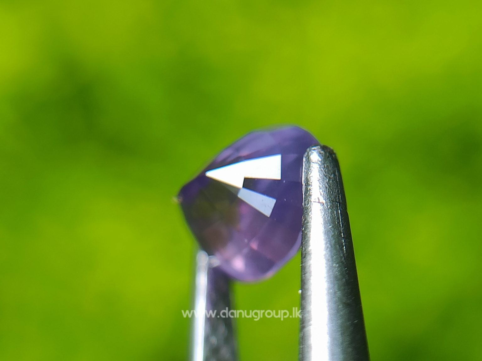 Natural Purple Sapphire Oval Shape stone from Danu Group